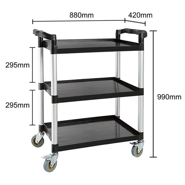 Vogue CF101 Polypropylene Mobile Trolley Small