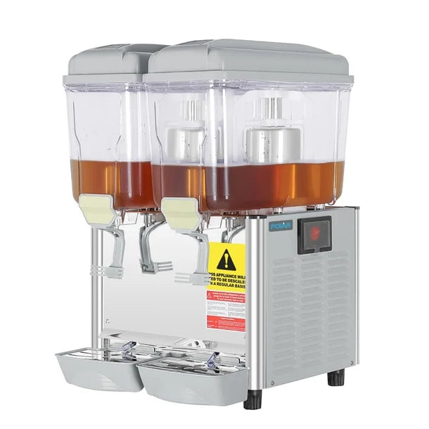 Polar G-Series Twin Tank Chilled Drinks Dispenser - 370W | 2 x 12Ltr tanks | R290