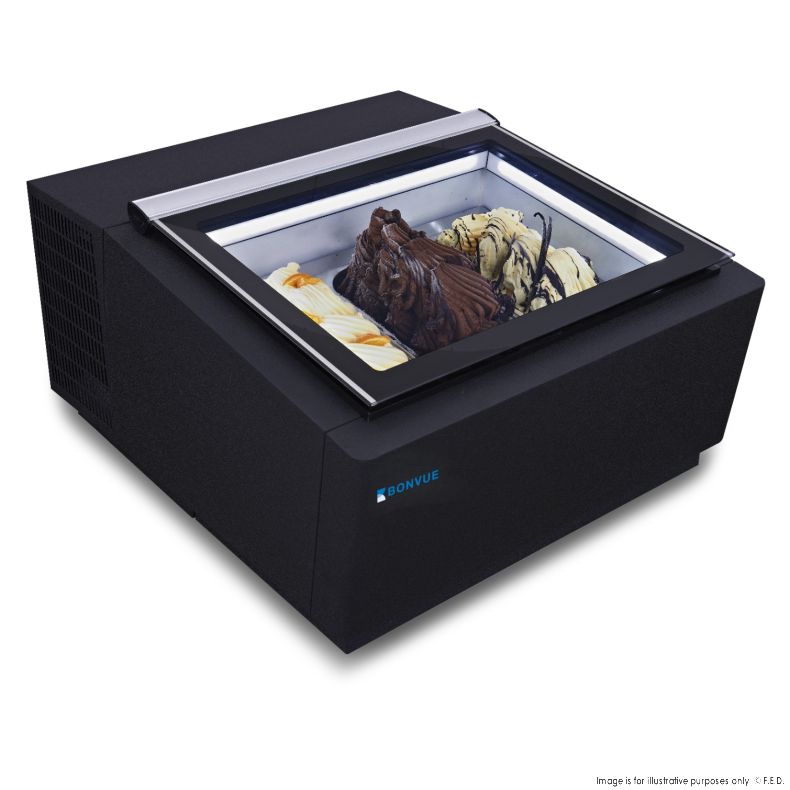 Bonvue Bench Top Gelato / Ice cream Display Showcase - CGD-03B