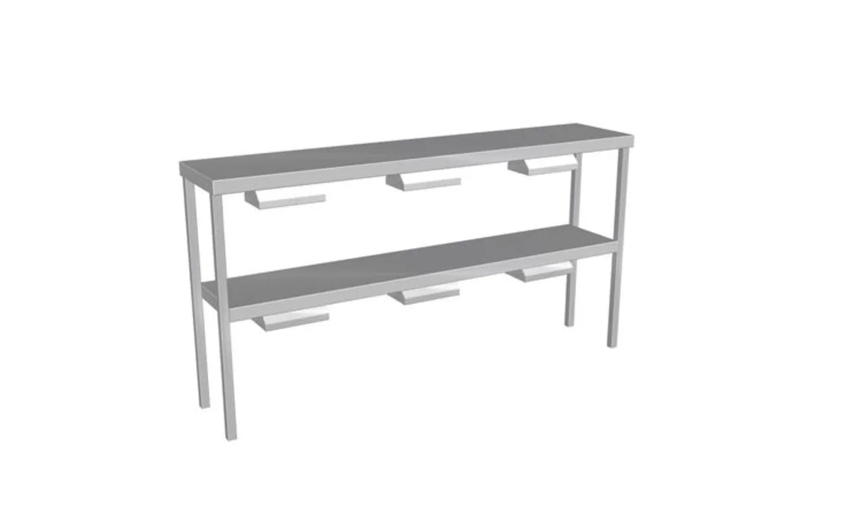 Culinaire Heated Double Gantry Heat Lamps to Both Shelves CH.GDD.7