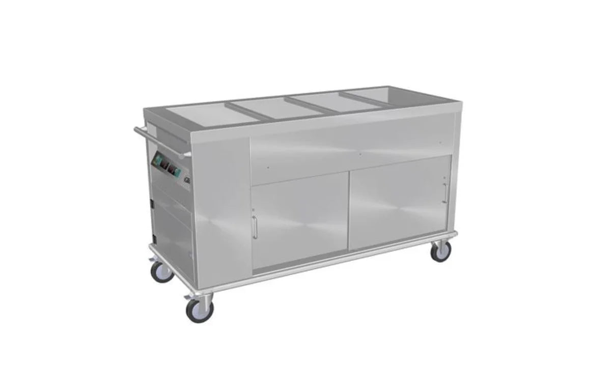 Culinaire Mobile Bain Marie Hot Cupboard CH.BMHM.3