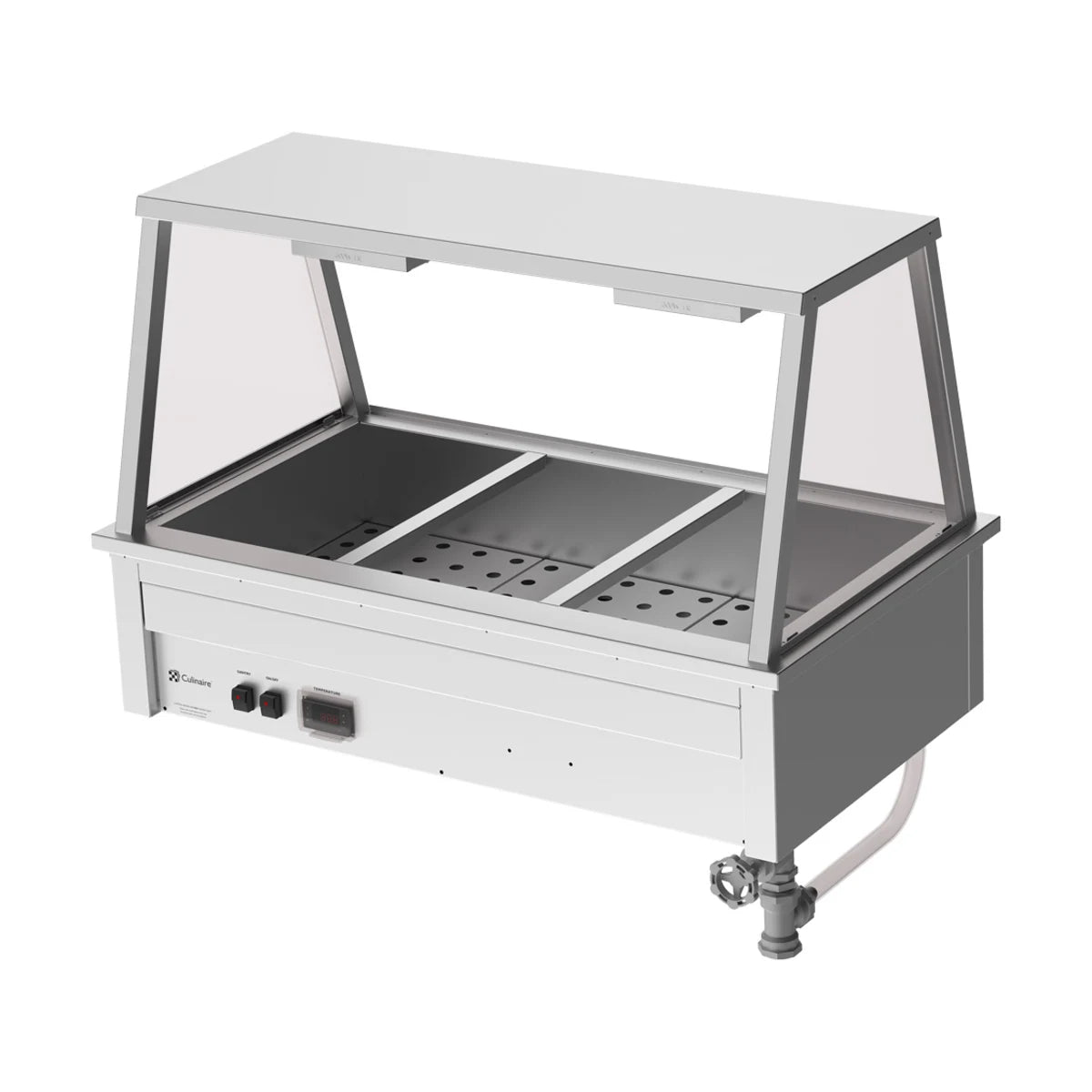 Culinaire Drop In Bain Marie with A Frame Gantry