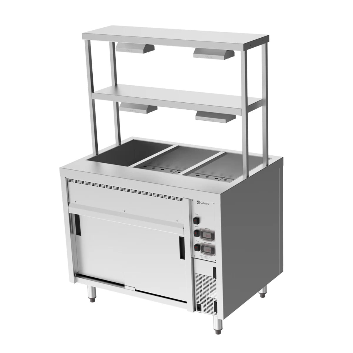 Culinaire Island Bain Marie with Double Gantry