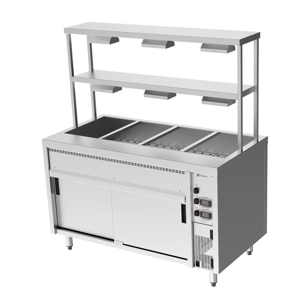 Culinaire Island Bain Marie with Double Gantry