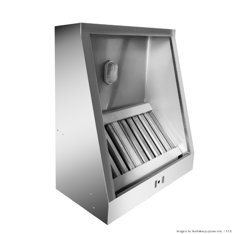 Modular System CHOOD1200 - Canopy range hood / 1000x1200x600