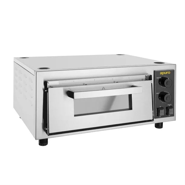 Apuro 16" Firestone Pizza Oven - 15 Amp. 2.4kW. Max pizza size: 16"
