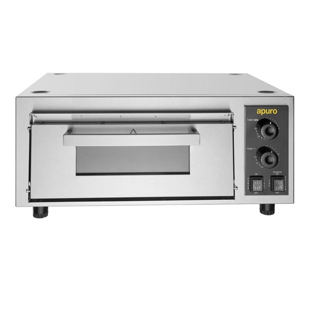 Apuro 16" Firestone Pizza Oven - 15 Amp. 2.4kW. Max pizza size: 16"