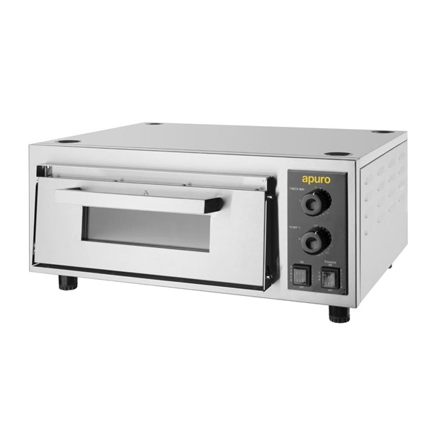 Apuro 16" Firestone Pizza Oven - 15 Amp. 2.4kW. Max pizza size: 16"