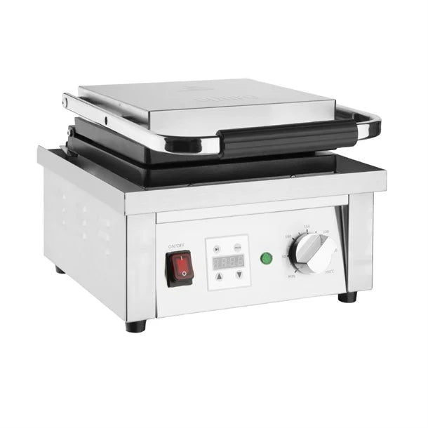 Apuro Commercial Waffle Maker - 1.6kW. Output: Up to 60 waffles per hour