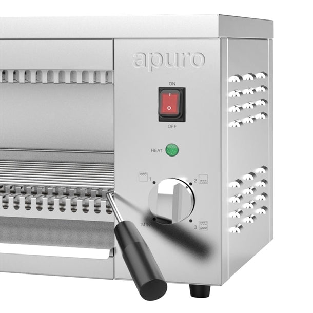 Apuro Quartz Salamander Grill - 2.8kW. 12A. Width: 640mm