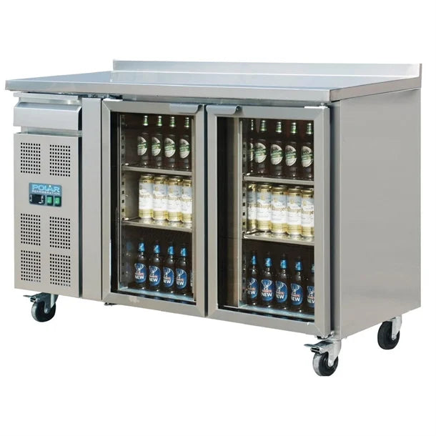Polar 2 Door Premium Bar Fridge - 265W | Width: 1505mm | R290