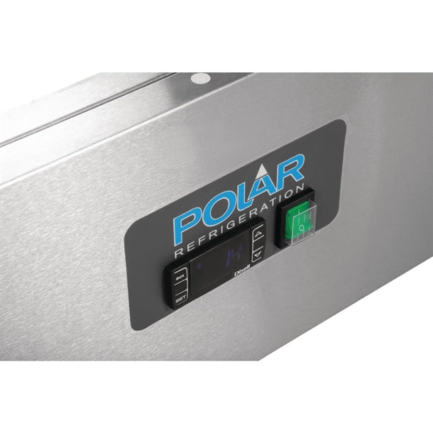 Polar G-Series 4 Drawer Counter Fridge 240Ltr - 155W. Total usable capacity: 130 Ltr. R600a