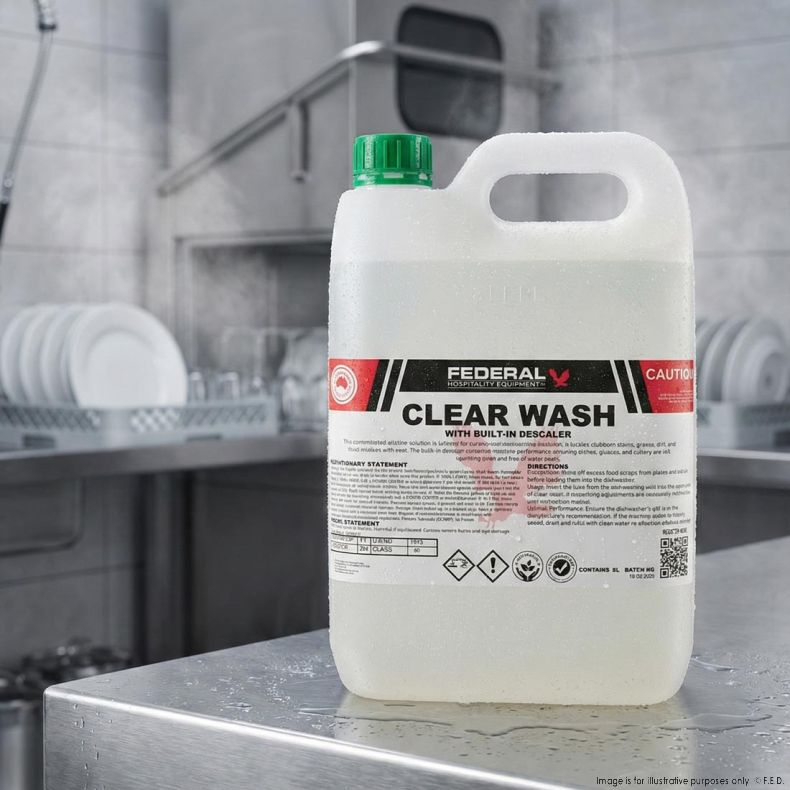CLEAR WASH DISHWASHER CHEMICAL 5LT - DH-WS5L