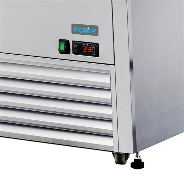 Polar G-Series Energy Efficient Multideck Display Fridge 918mm - 1300W. Width: 918mm. Three adjustable shelves