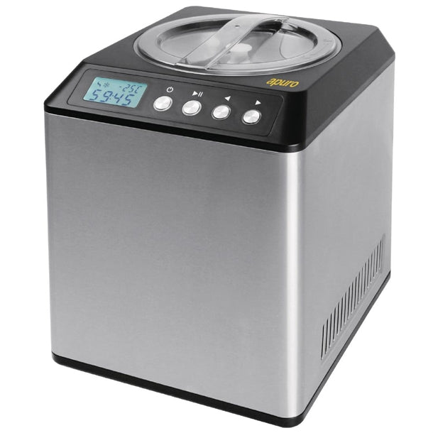Apuro Upright Ice Cream Maker 2Ltr - 180W. Capacity: 2Ltr