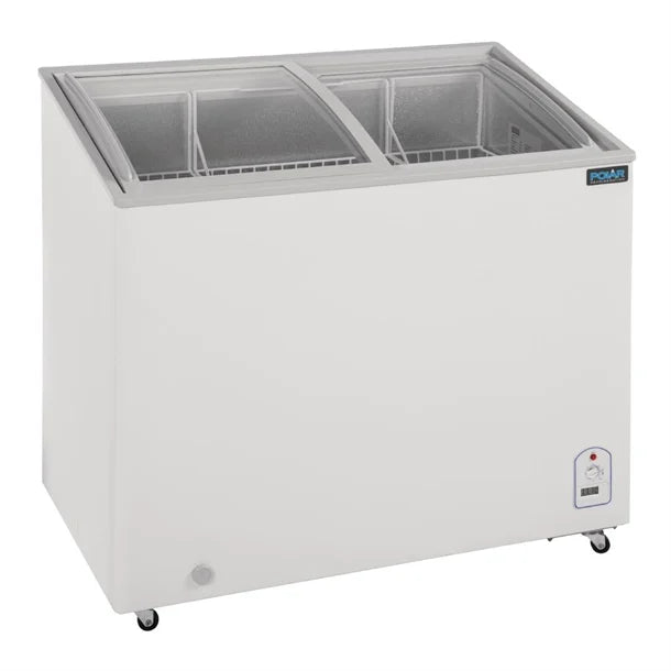 Polar G-Series Display Chest Freezer 200Ltr - 200W. Width: 953mm. R600a