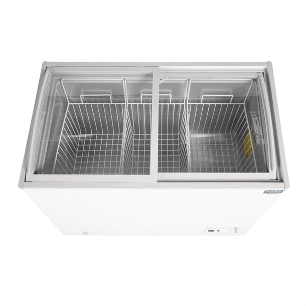 Polar G-Series Display Chest Freezer 270Ltr - 250W. Width: 1195mm. R290