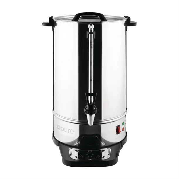 Apuro Coffee Percolator 15Ltr - 1.5kW. 15Ltr Capacity. Manual fill