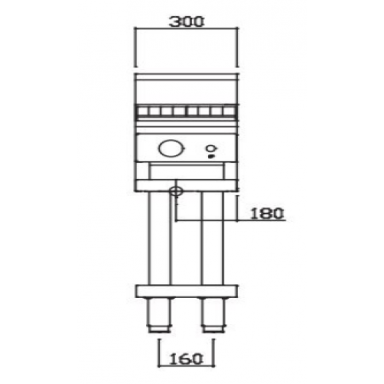 Luus CS-3C Professional Series 300 Wide Chargrills