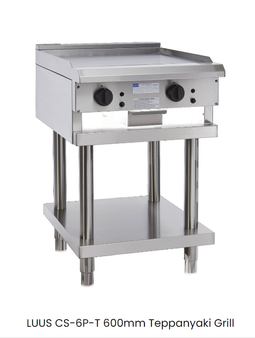 Luus CS-6P-T Asian Range Teppanyaki Grills