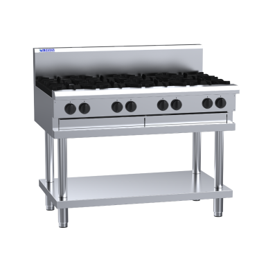 Luus CS-8B, CS-6B3P, CS-6B3C Professional Series 1200 Wide Cooktops