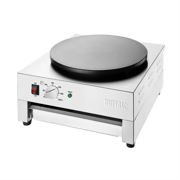 Apuro Crepe Maker - 3kW. Plate diameter: 400mm