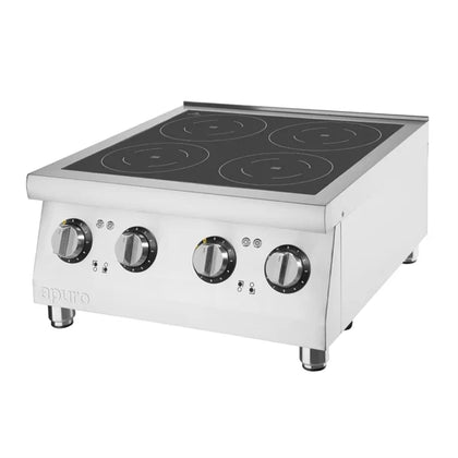 Apuro 4 Zone Induction Hob 2 x 3kW(No hardwired installation)
