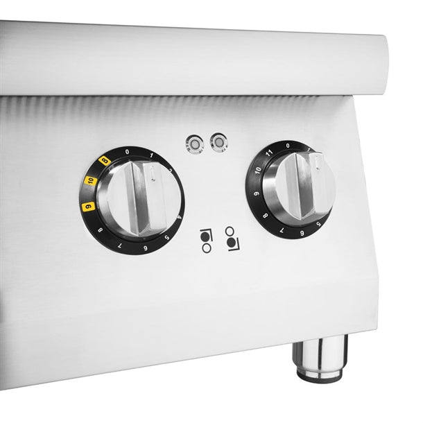 Apuro 4 Zone Induction Hob 2 x 3kW - 2x 3kW. No hardwired installation