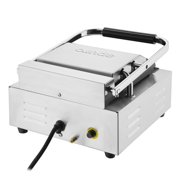 Apuro Bistro Contact Grill - Power: 1.5kW | Single grill | Flat upper & lower plates
