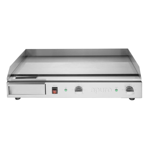 Apuro Extra Wide Griddle Steel Plate - 2.9kW | Cooking area: 738x330mm