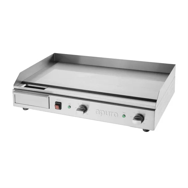 Apuro Extra Wide Griddle Steel Plate - 2.9kW | Cooking area: 738x330mm