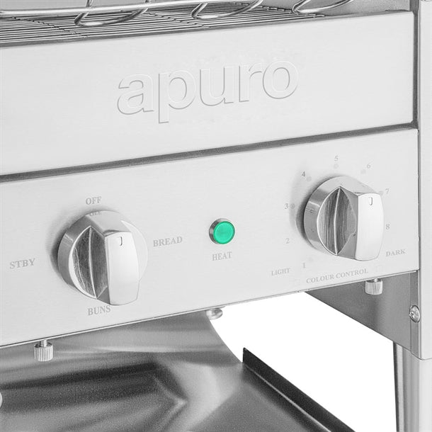 Apuro Double Slice Conveyor Toaster - 2.6kW.