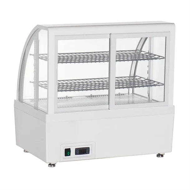 Polar C-Series Countertop Display Fridge 100Ltr White - Width: 705mm. 105W.
