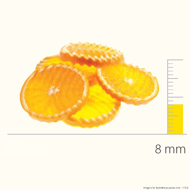 Stainless Steel Pressing/Slicing Disc With Corrugated S-Blades (Balanced) 8 mm - DS650162