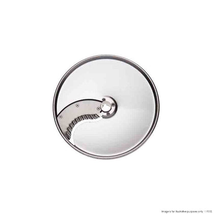 Dito Sama Stainless Steel Pressing/Slicing Disc With Corrugated S-Blades (Balanced) 8 mm - DS650162