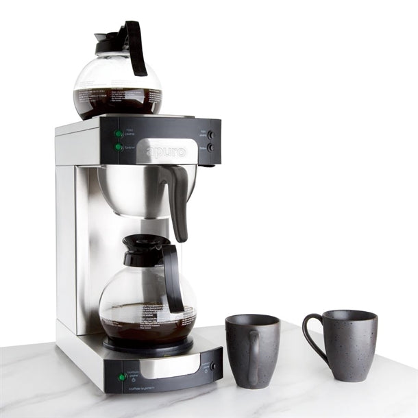 Apuro Filter Coffee Maker - 2.1kW. Capacity: 1.7Ltr. Manual Fill