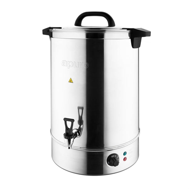 Apuro Energy Saving Manual Fill Water Urn 30Ltr - 2.2kw. 10amp. Capacity: 30Ltr. Uses 60% less energy