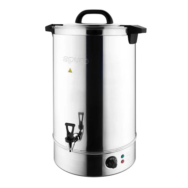 Apuro Energy Saving Manual Fill Water Urn 40Ltr - 2.2kw. 10amp. Capacity: 40Ltr. Uses 60% less energy
