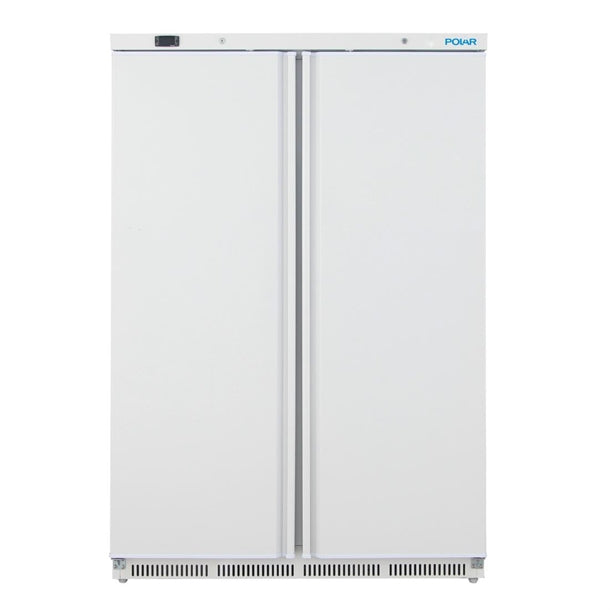Polar C-Series Double Door Upright Fridge White 744Ltr - 390W | Width: 1215mm | Capacity: 518Ltr