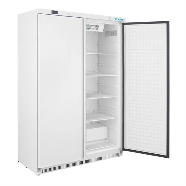 Polar C-Series Double Door Upright Fridge White 744Ltr - 390W | Width: 1215mm | Capacity: 518Ltr