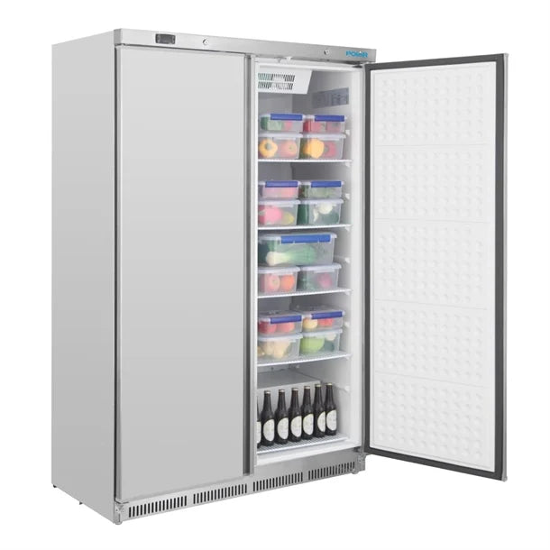 Polar C-Series Double Door Fridge Stainless Steel - 390W | Width: 1215mm | Capacity: 518Ltr