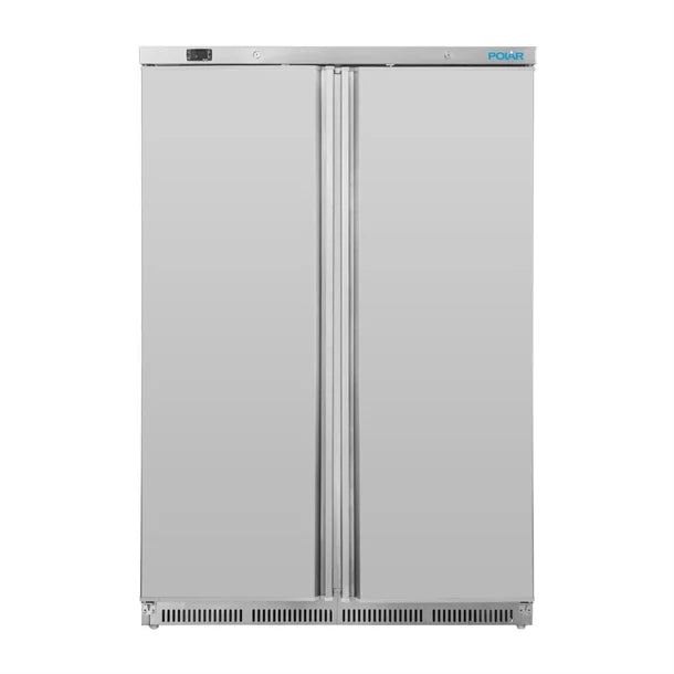 Polar C-Series Double Door Freezer Stainless Steel - 650W | Width: 1215mm | Capacity: 518Ltr
