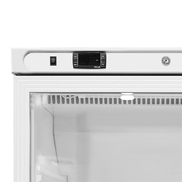 Polar C-Series Upright Display Fridge 600Ltr White - 185W | White finish | R600a