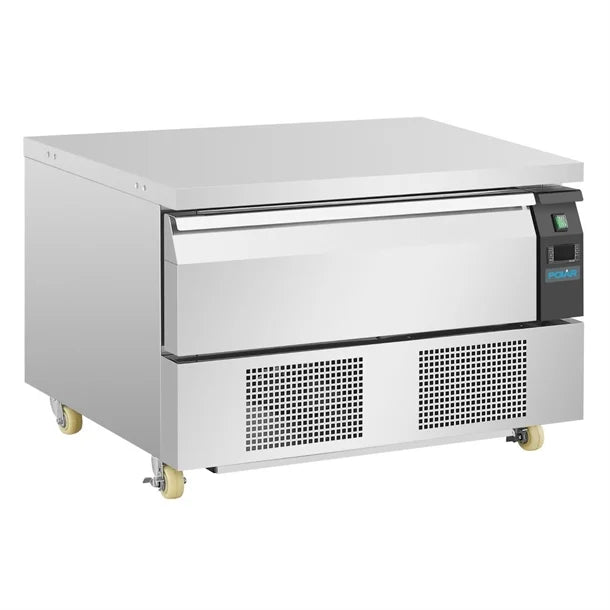 Polar U-Series Single Drawer Dual Temperature Counter Fridge Freezer 2xGN - 240W. Capacity: 2x 1/1GN. R290