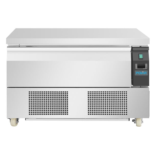Polar U-Series Single Drawer Dual Temperature Counter Fridge Freezer 2xGN - 240W. Capacity: 2x 1/1GN. R290