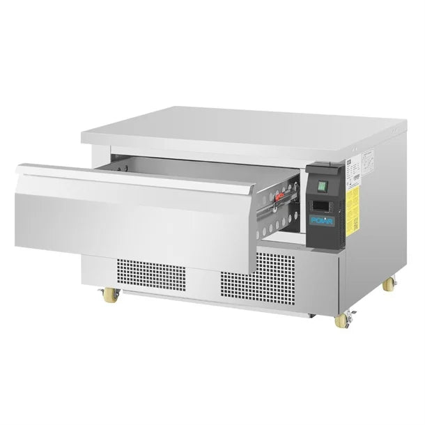 Polar U-Series Single Drawer Dual Temperature Counter Fridge Freezer 2xGN - 240W. Capacity: 2x 1/1GN. R290