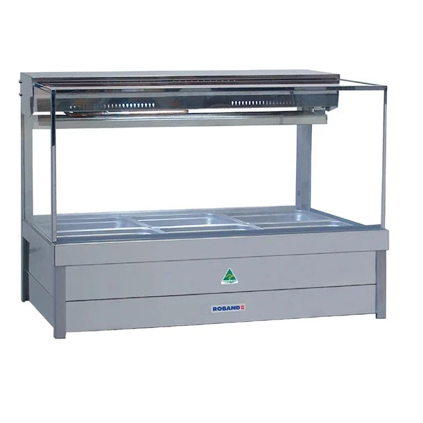 Roband SFX23RD Square Glass Cold Food Bar