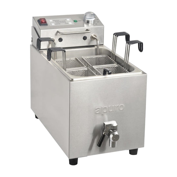 Apuro Pasta Cooker 8Ltr - Capacity: 8Ltr. 2.9kW.
