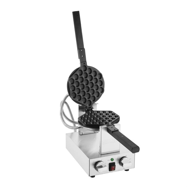 Apuro Bubble Waffle Maker - 1.4kW. Output: 30 waffles per hour