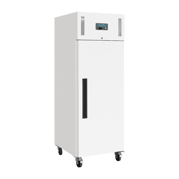 Polar G-Series Upright Fridge 600Ltr White - 600Ltr gross capacity | 265W | Width: 680mm | R290